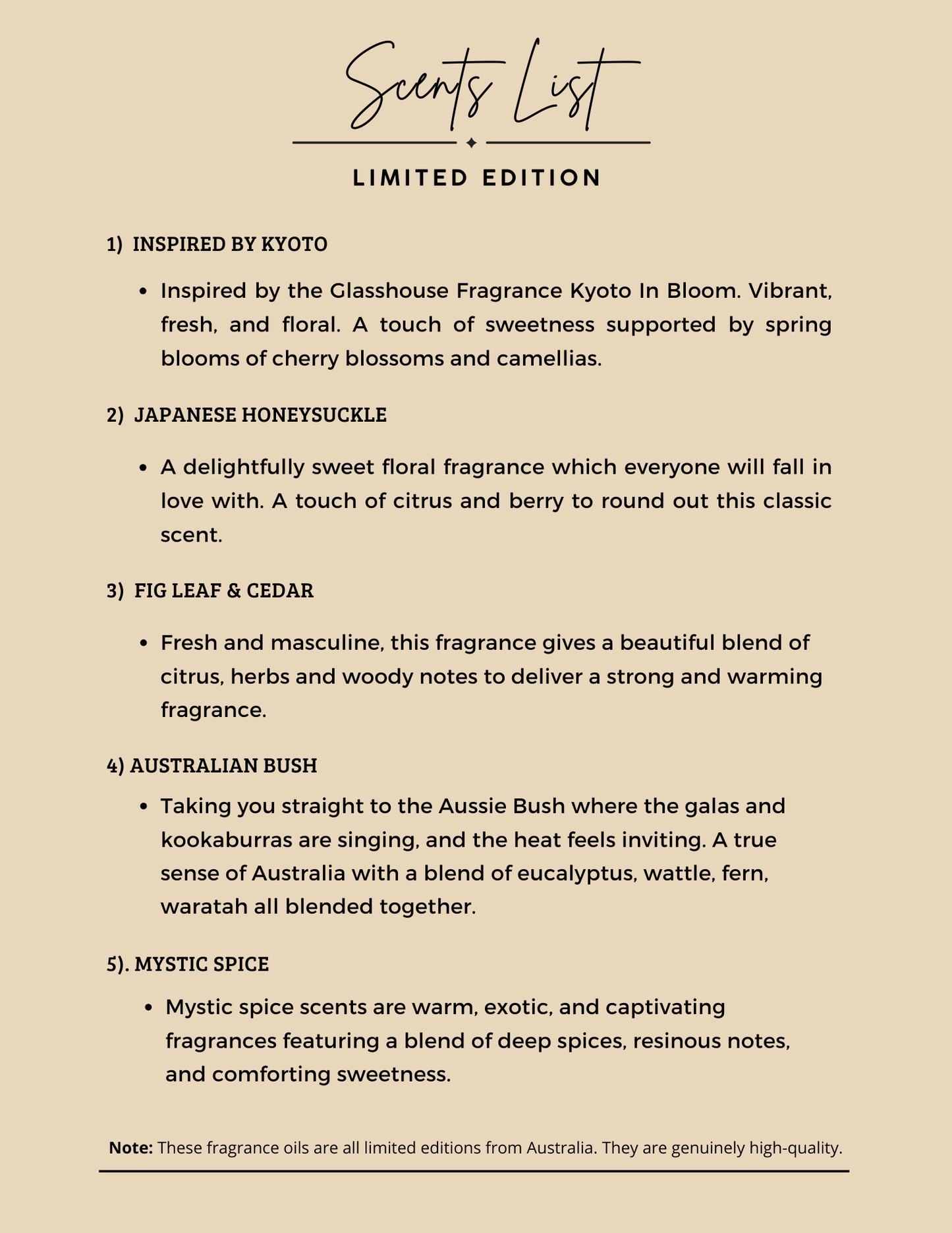 Amber Jar Scented Candle