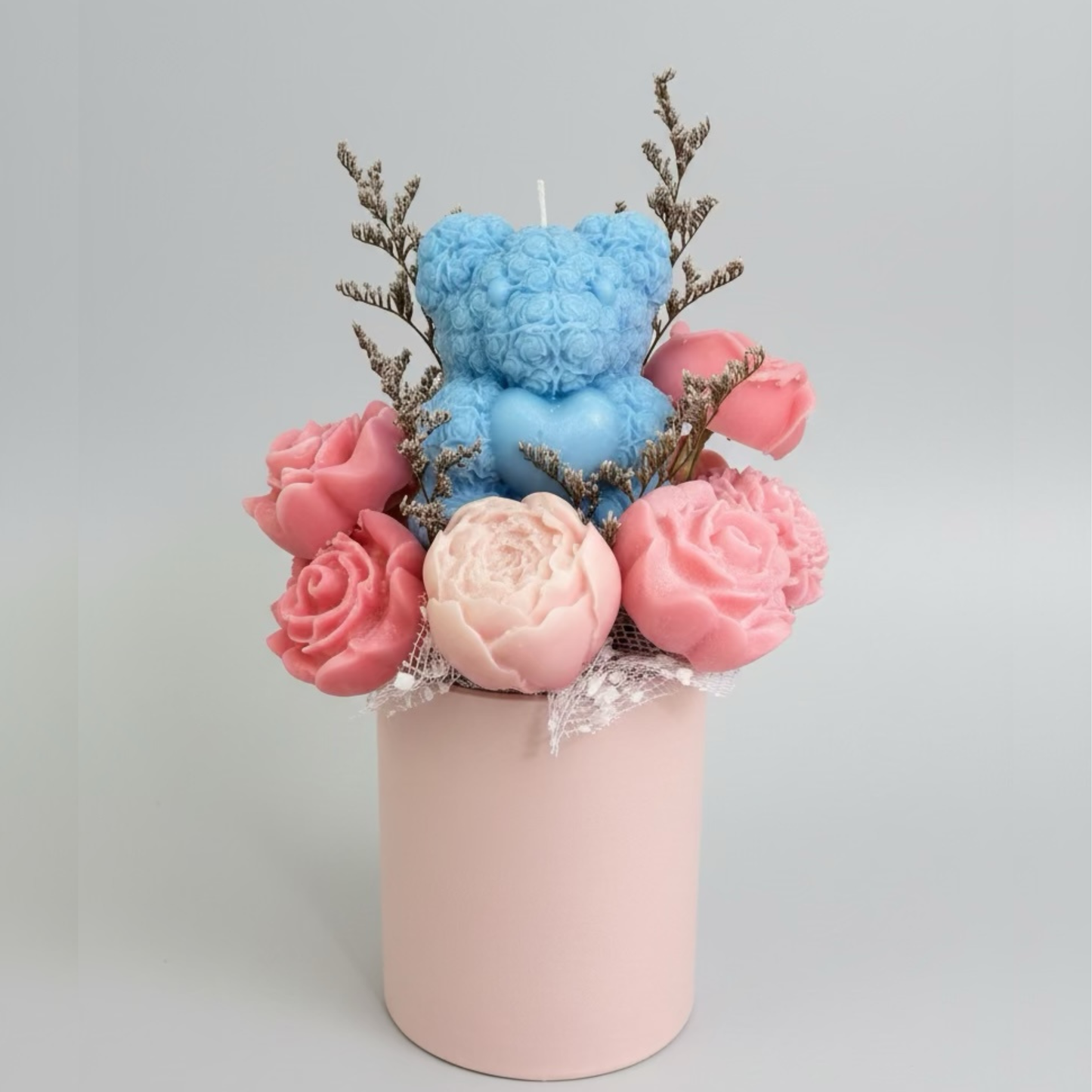 Scented Candle Flower Box Mini Size