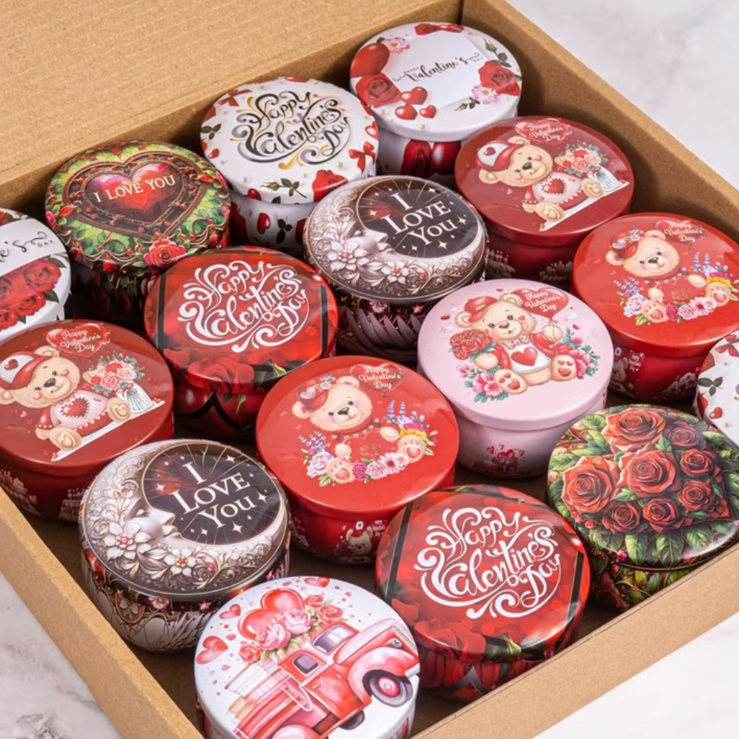 Valentine Collection Tin