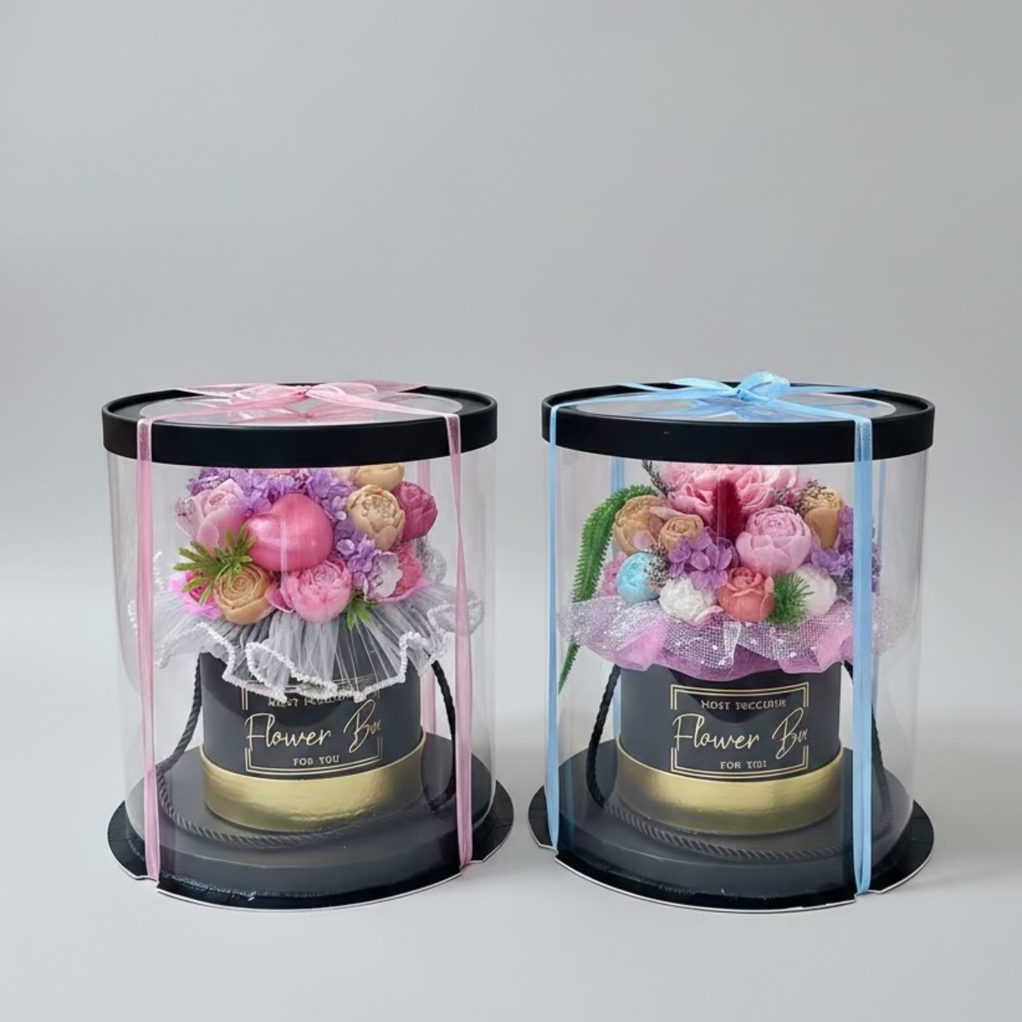 Scented Candle Flower Box Large Size