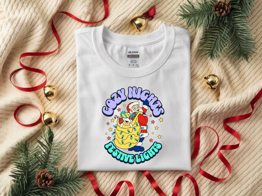 Cozy Christmas T-Shirt Design