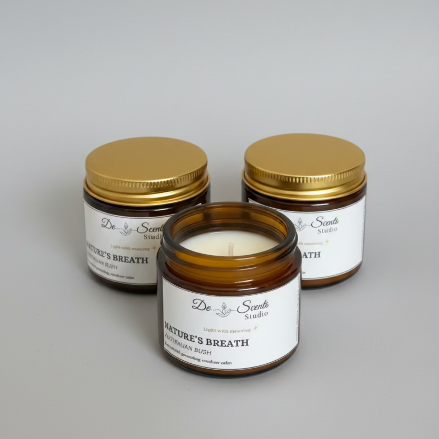 50grams Amber Scented Candle