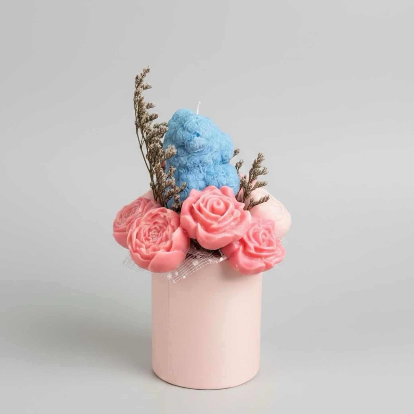 Scented Candle Flower Box Mini Size