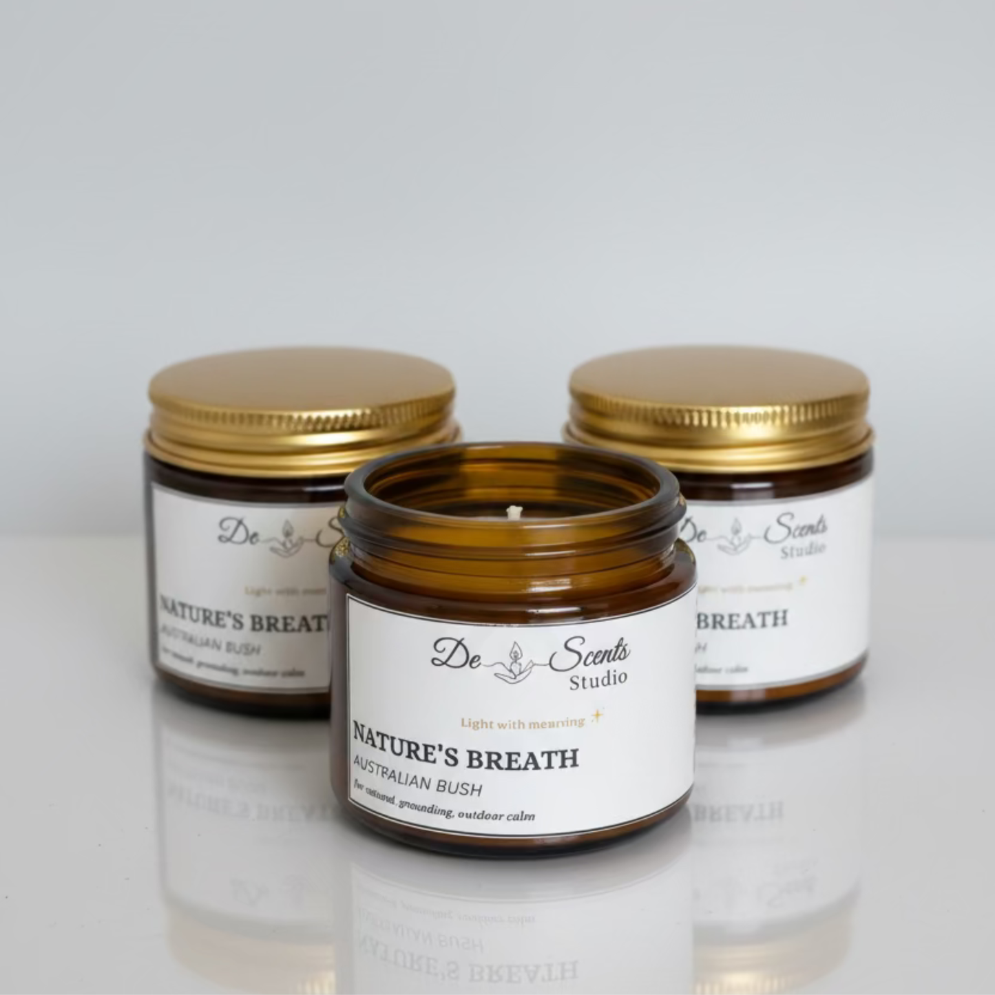 50grams Amber Scented Candle