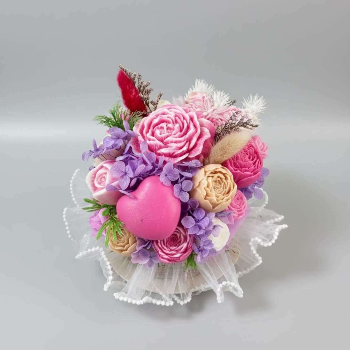 Scented Candle Flower Box Large Size