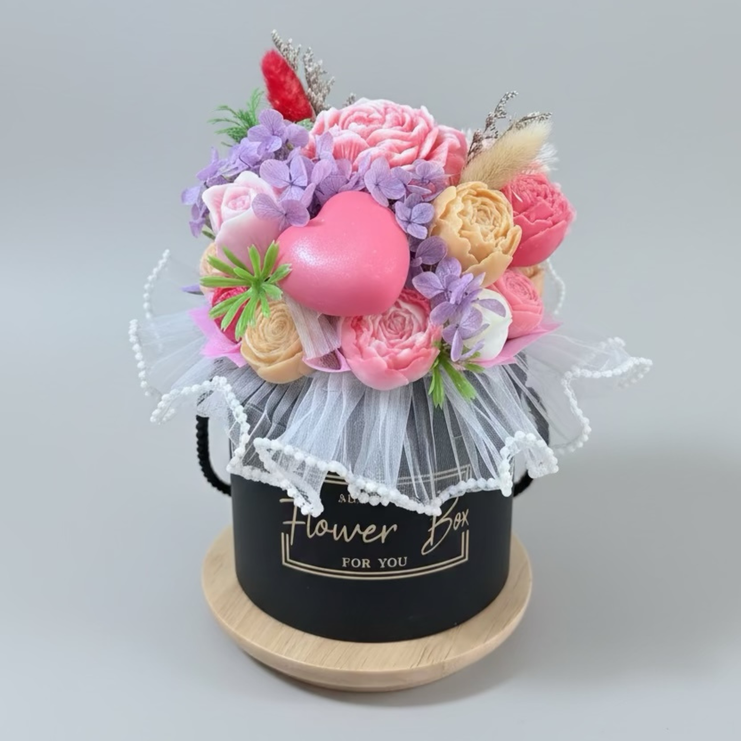 Scented Candle Flower Box Large Size