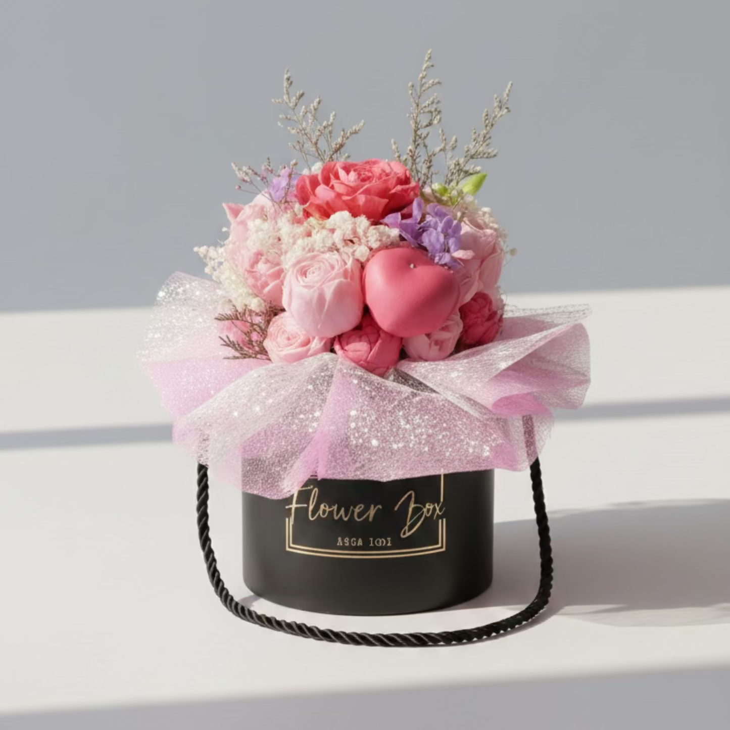 Scented Candle Flower Box Large Size