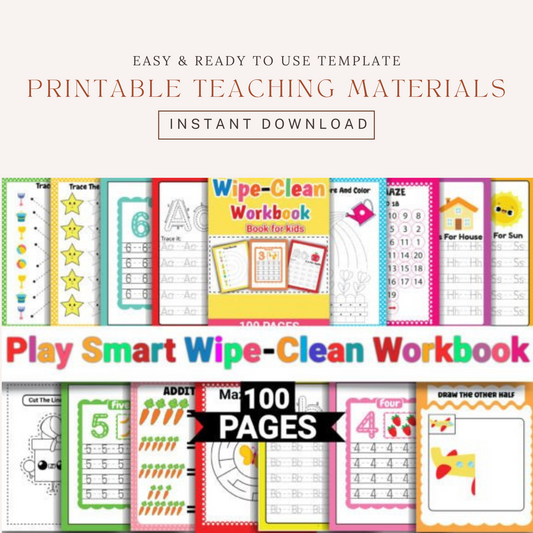 Play Smart Wipe-Clean Workbook