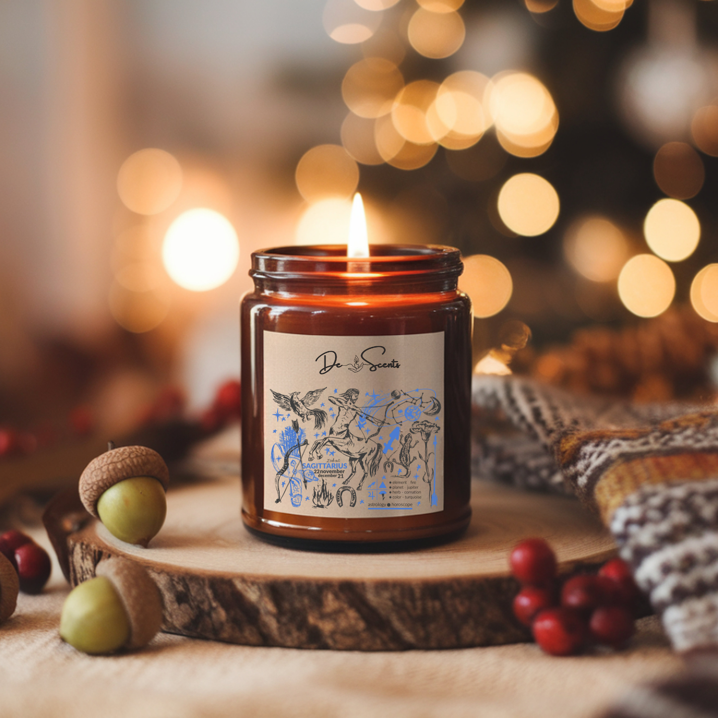 Zodiac Signs Candle