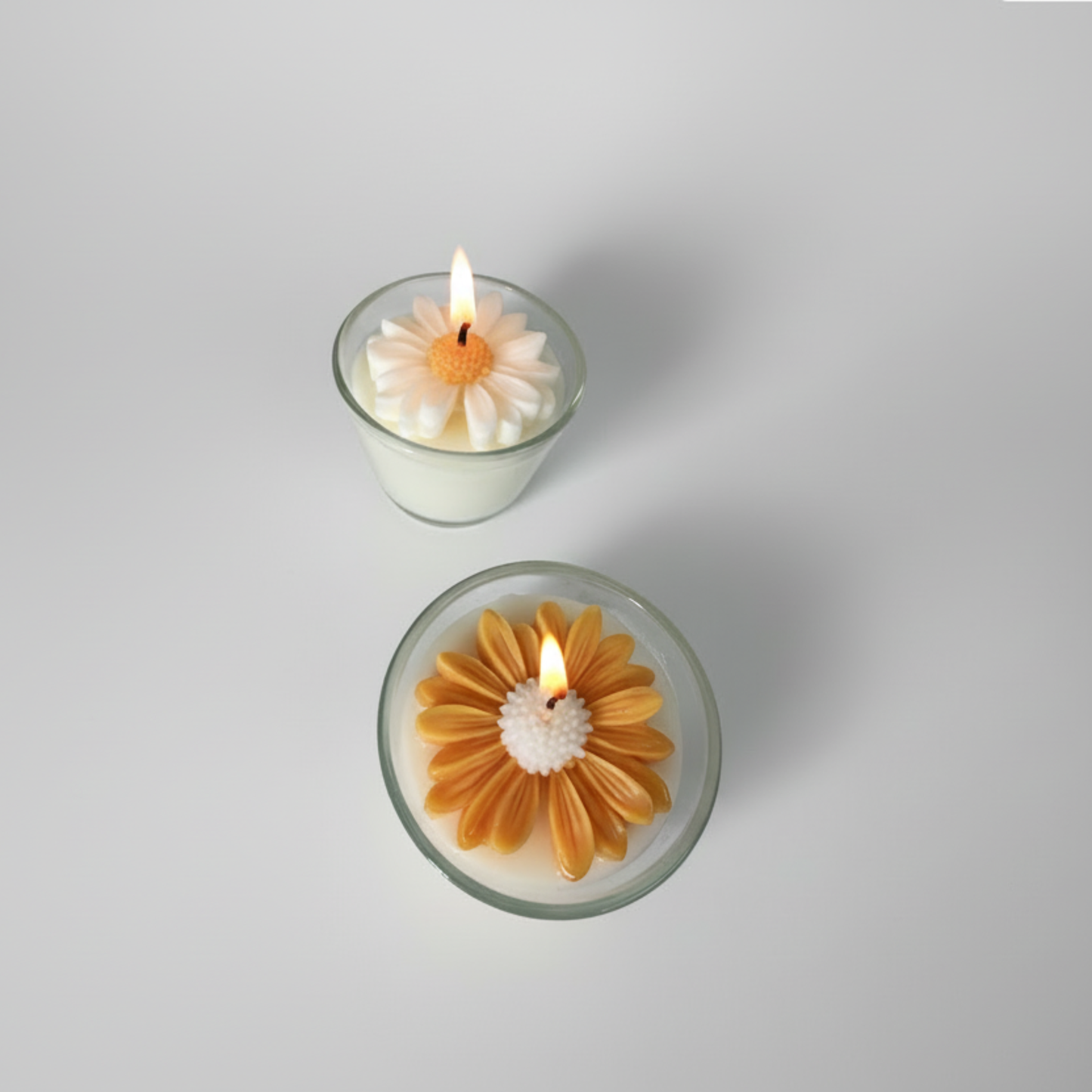 Daisy Flower Scented Candle