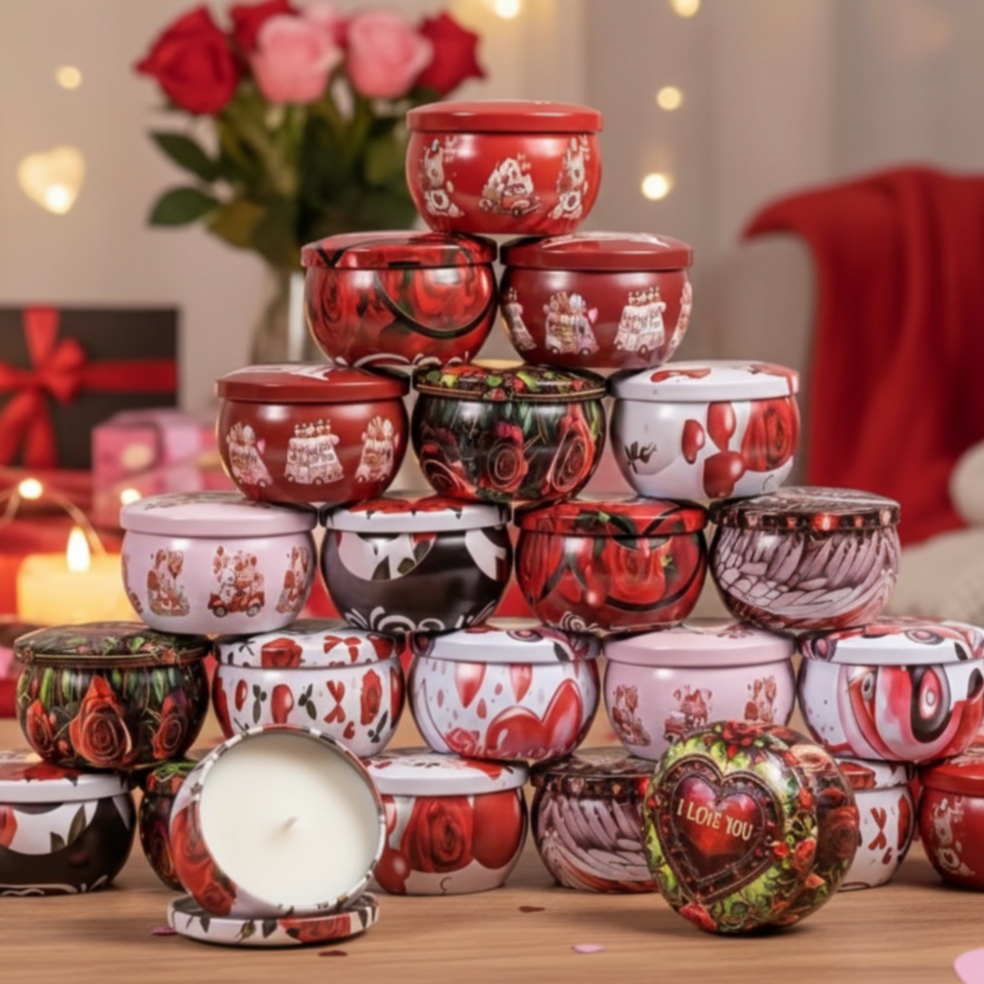 candle gifts idea, door gifts, gifts for her